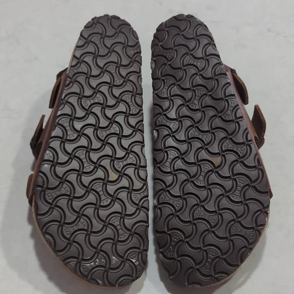 NWOT  UNISEX BIRKENSTOCK MILANO HABANA OILED LEATHER SANDAL - Picture 15 of 16